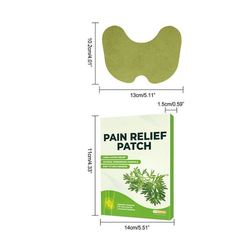 Wellknee Pain Relief Patches Herbal Plaster Joint Ache Knee Pain Relief Pad UK