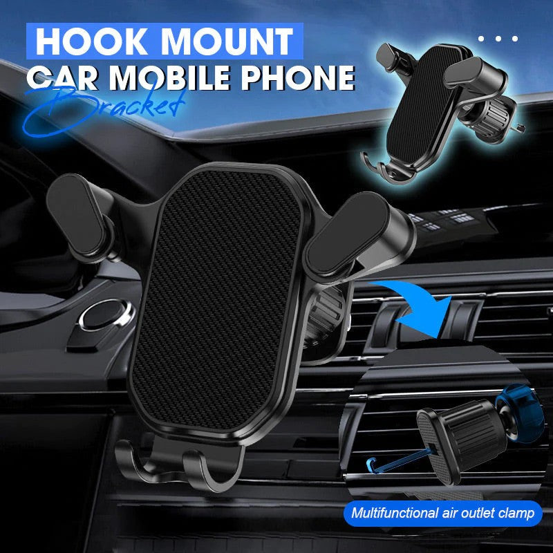 Universal Mobile Car Phone Holder Air Vent Gravity Design Mount Cradle Stand