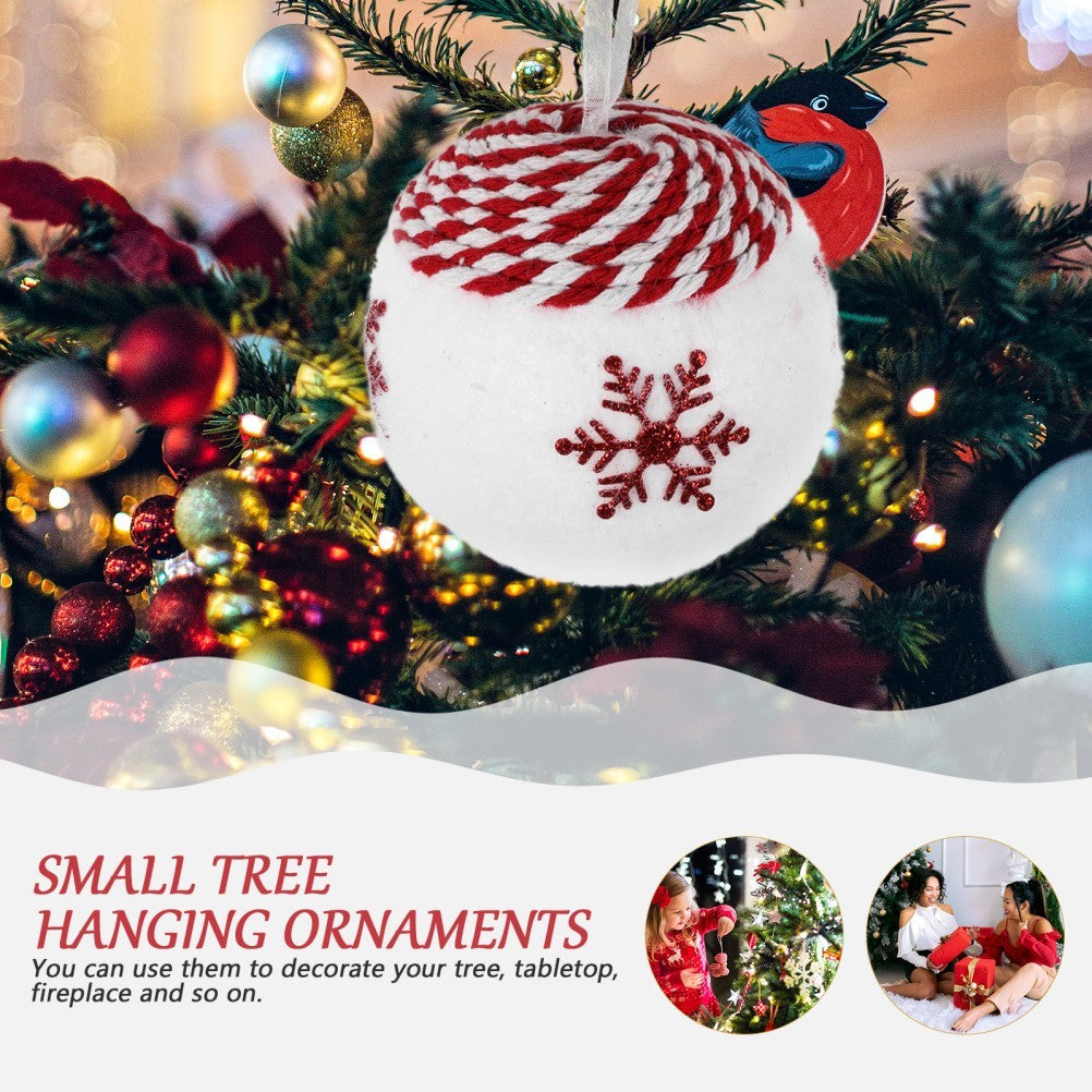 3 Pcs Hanging Decoration Decorative Pendants Tree Small Ornaments