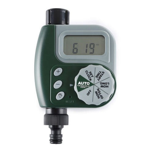 Orbit Electronic Water Tap Timer Garden Irrigation Control Unit Digital LCD AB