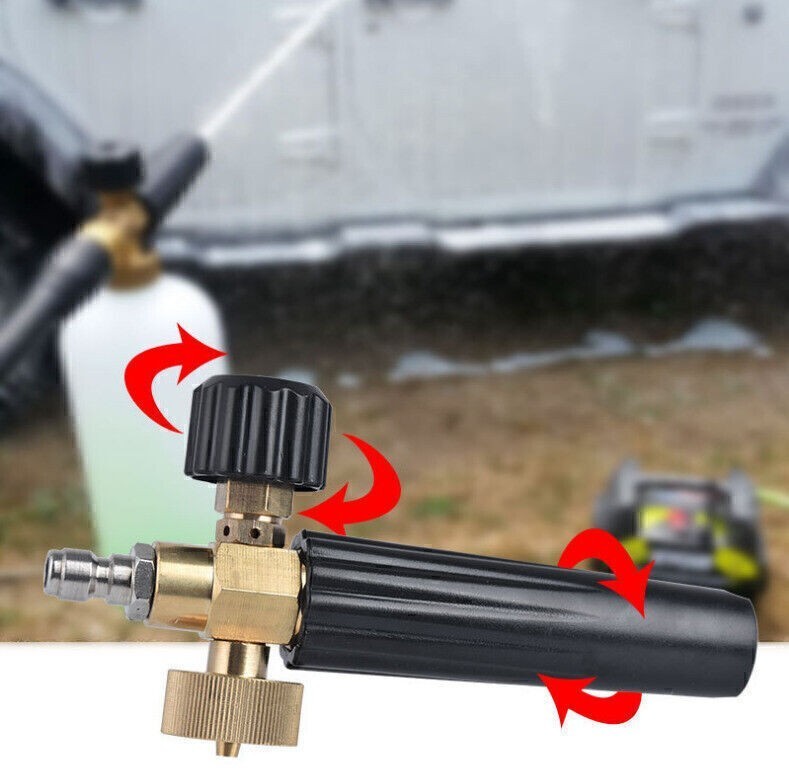 Snow Foam Lance Cannon Soap Bottle Sprayer For Pressure Washer Gun Jet Car Wash