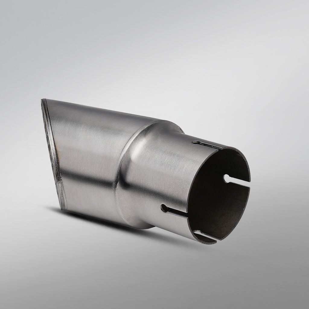 For Triumph Speed 400 Scrambler 400X 2024-2026 Muffler Exhaust Tips Silver Pipe*