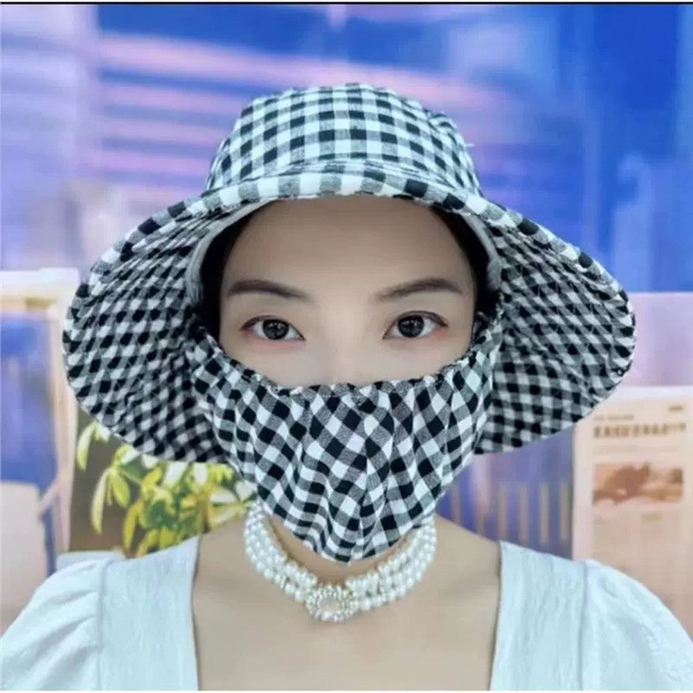 Adjustable Sunscreen Hat for Cycling and Outdoor Activities Fashionable Style