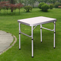 Aluminium Folding Camping Table Outdoor BBQ Picnic Kitchen Carry Desk