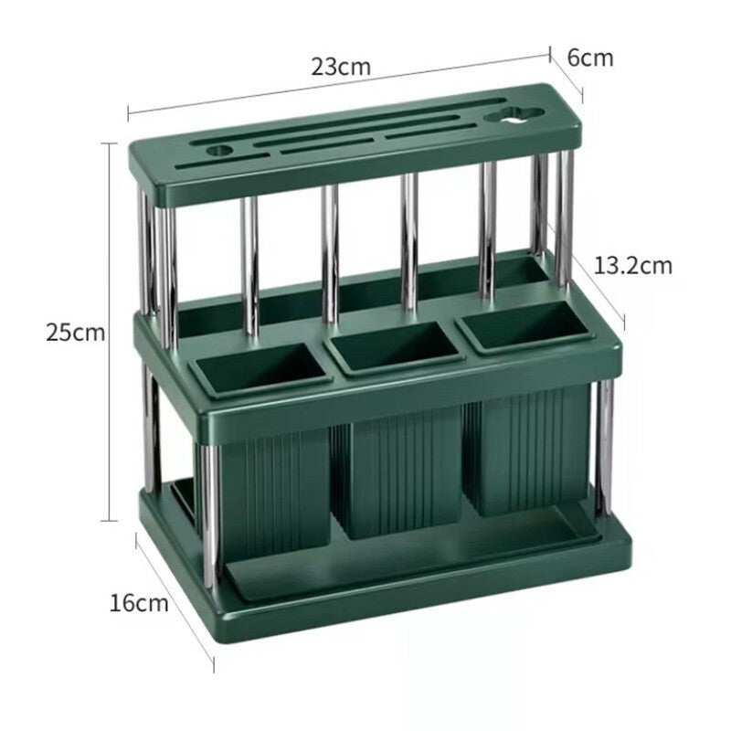 Kitchen Cutlery Holder Spoon Fork Chopstick Storage Rack Utensils Organizer Box