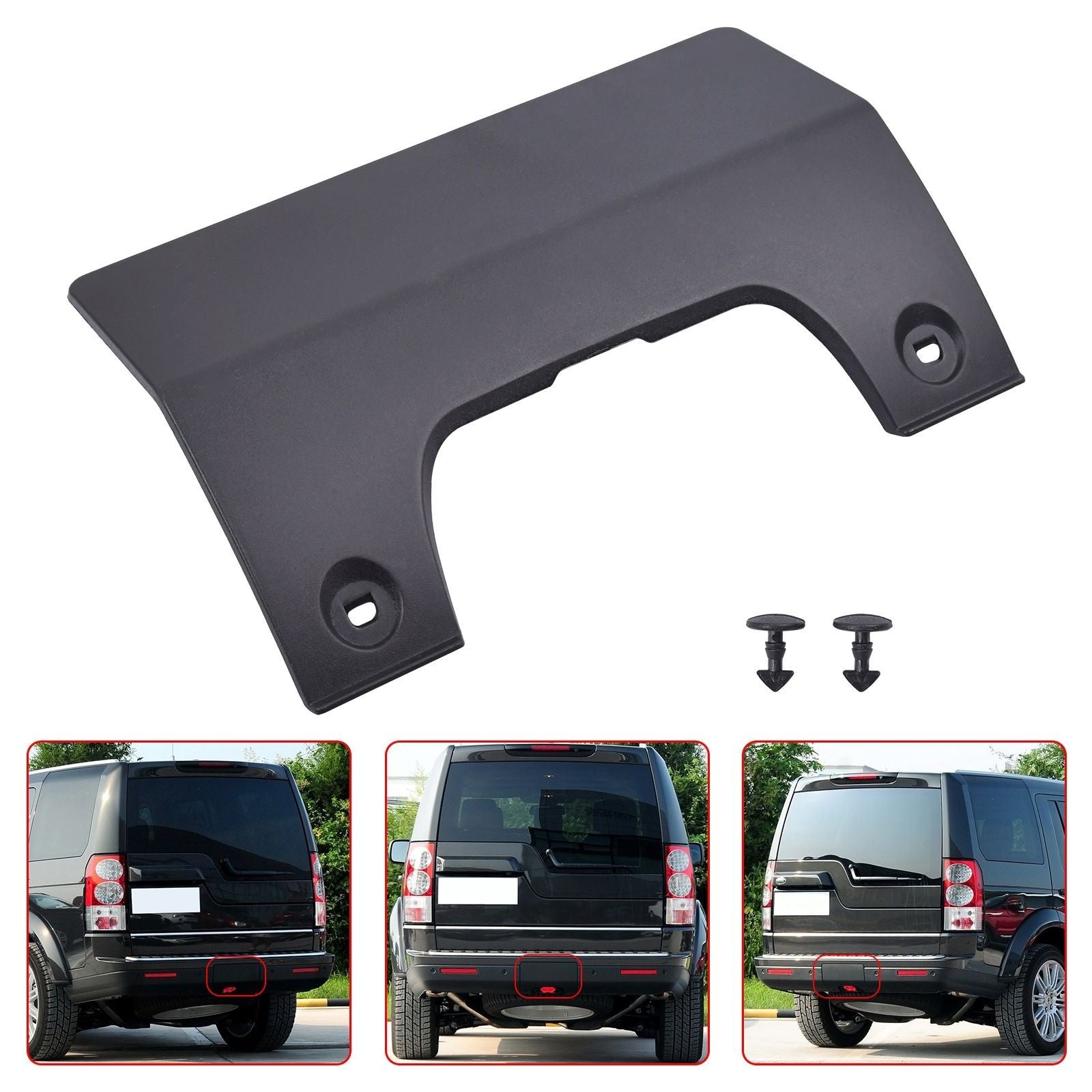 For Land Rover Discovery 3 4 Tow Bar Electrics Tow Eye Cover Trim DPO500011PCL