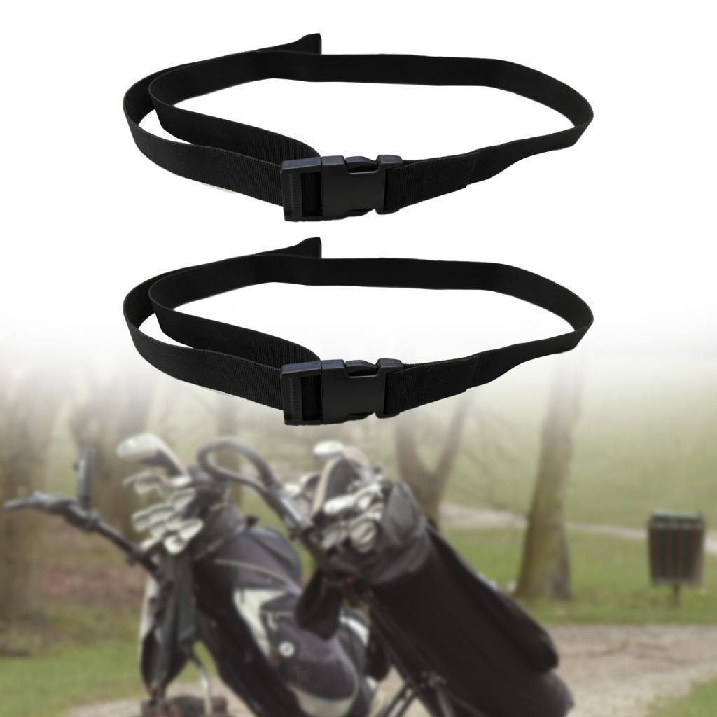 1m 25mm Golf Trolley Webbing Straps with Quick Release Buckle 2 Piece