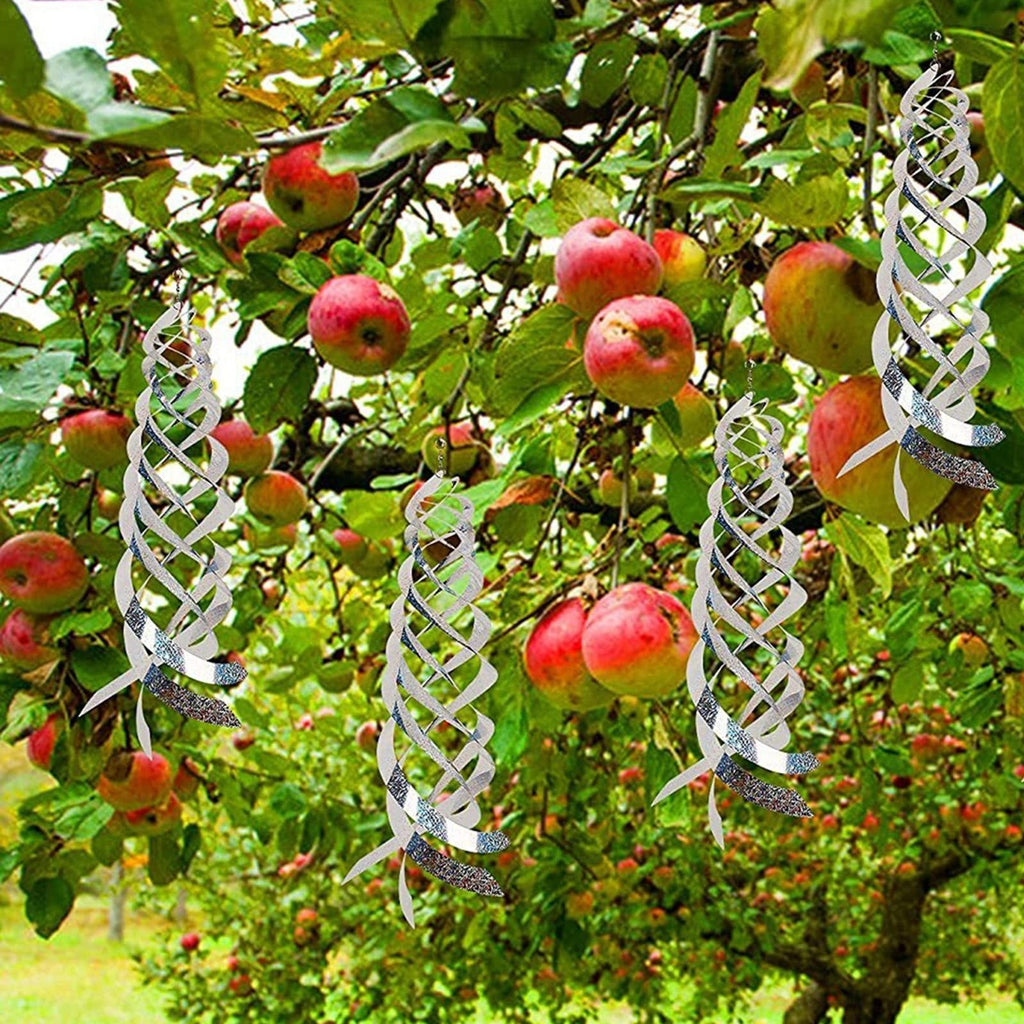 4Pcs Wind  Bird Deterrents Gift Lightweight  to Scare Birds Hanging Ornament