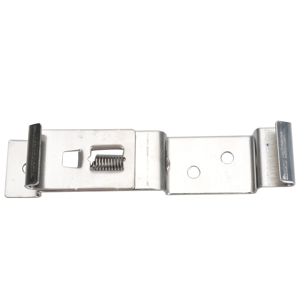 12X Trailer Oblong Number Plate Clips Holder Spring Loaded Stainless Steel