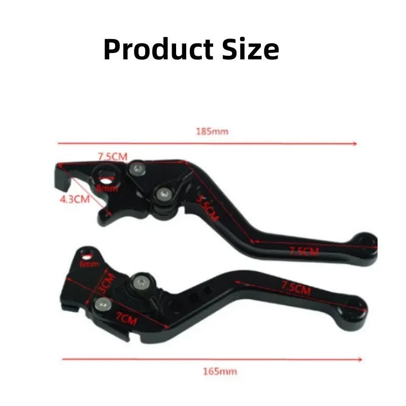 Universal Alloy Motorcycle Brake Handle CNC Clutch Drum Brake Lever Motorbike