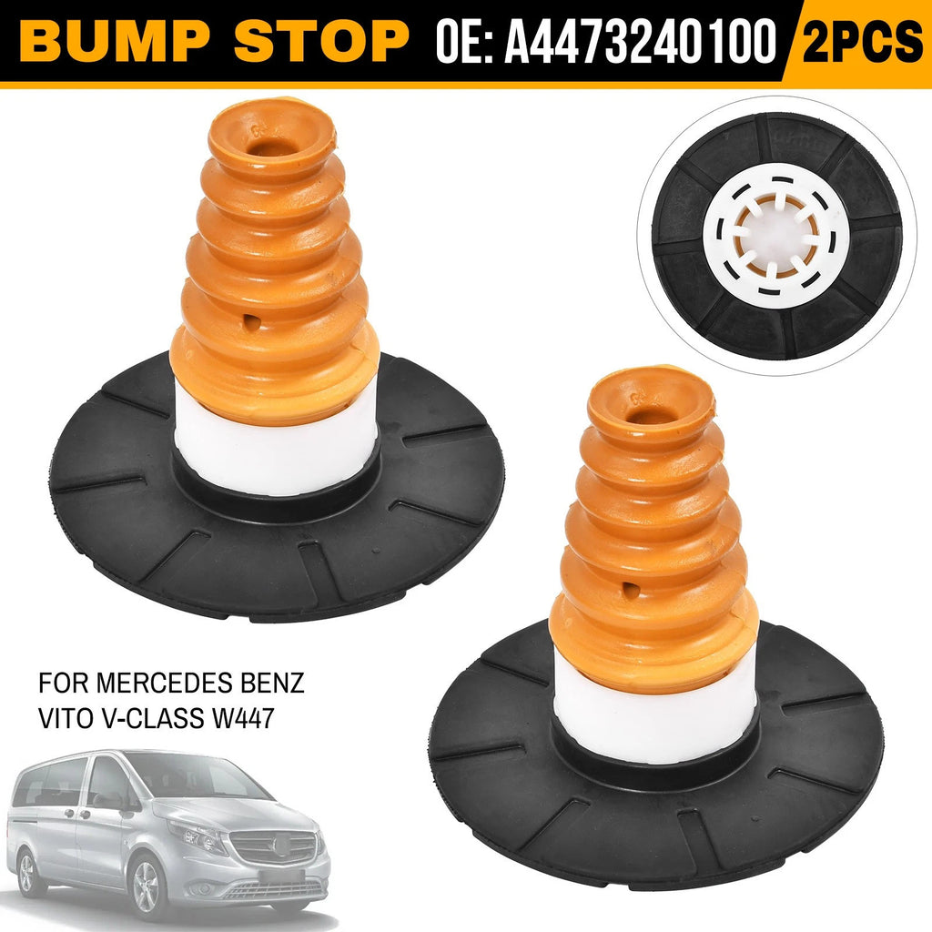 2x Spring Bump Stop Buffer Rear Fit Mercedes Benz Vito V-class W447 A4473240100