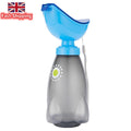 600ml Urinal Pee Funnel Urinals Incontinence Bottles Unisex Urgent Toilet (Blue)