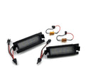 Pair LED License Number Plate Lamp Light For Hyundai I30 2011-17 Kia Ceed 12-17