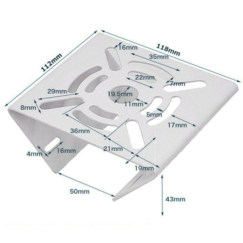 Universal Vertical Pole Mount Bracket Camera Adapter for CCTV Camera Security UK