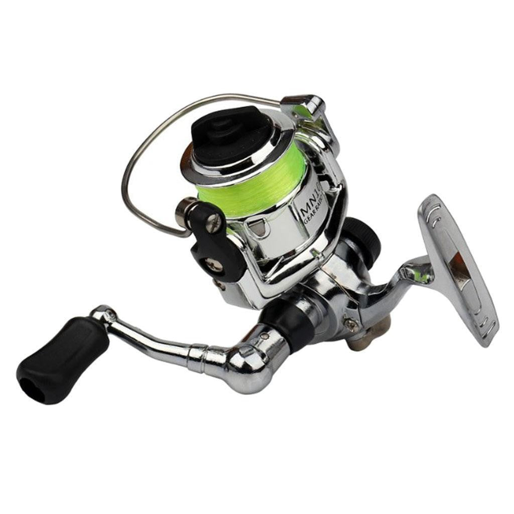 Mini Fishing Reel Bait Casting Fishing Reels Small Metal  Reel 4.3:1
