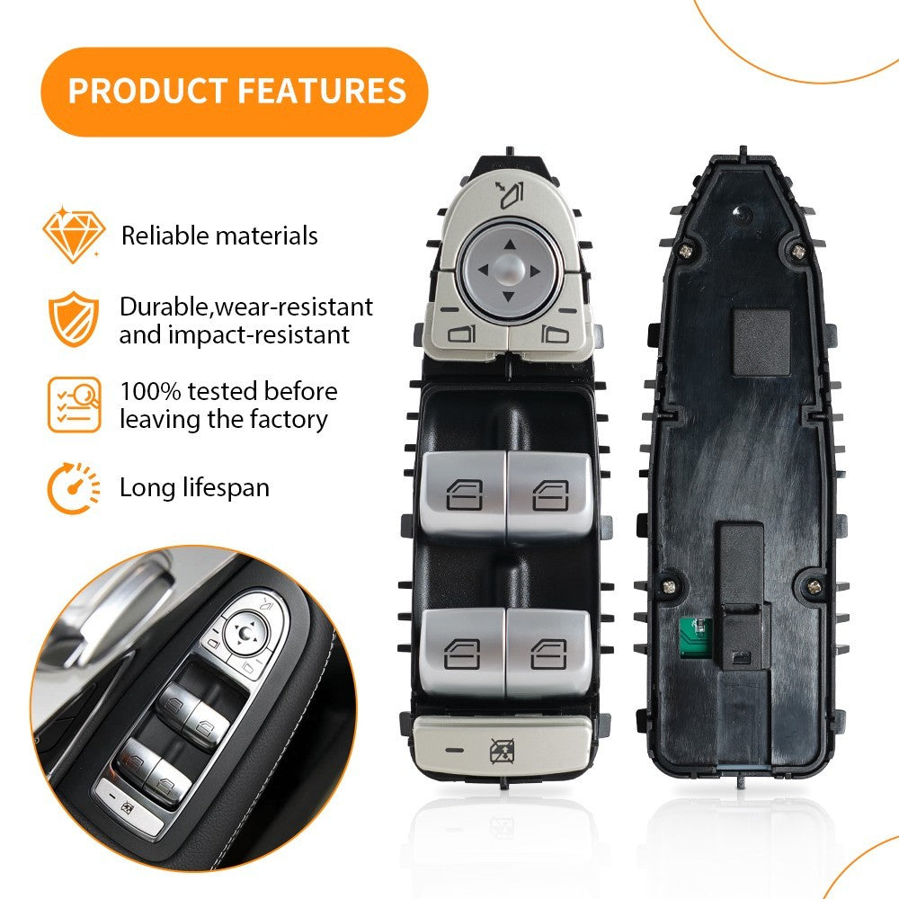 Driver Window Switch For Mercedes A2229056800 A2059056811 W205 S205 X253 /C253