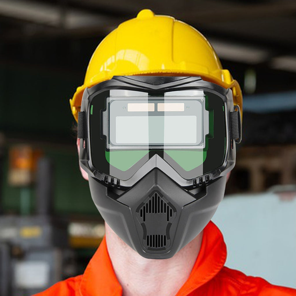 Auto Darkening Welding Glasses Adjustable Band Detachable Welder Mask Impact