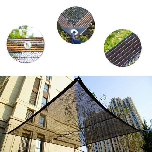 Shade Cloth with Grommets Garden Sun Mesh Resistant Garden Sun Shade Netting