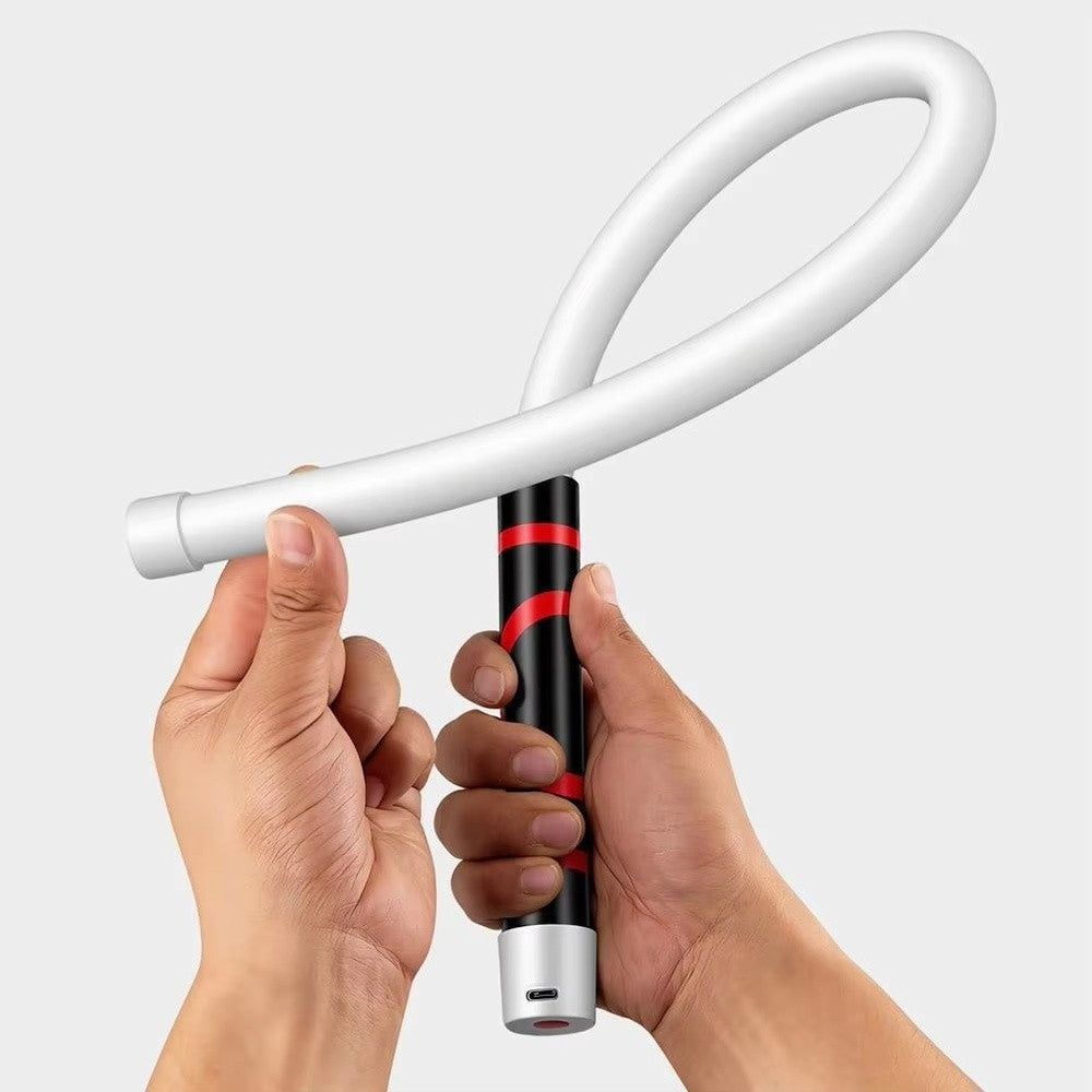 75.5cm Flexible LED Flashlight Stick Bendable Work Light With 3 Brightness Modes