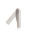 Folding Pocket Beard Combs Portable Steel Combs Hair Styling Comb Pocket Comb