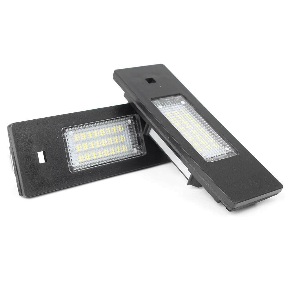 2x LED Licence Number Plate Light No Error For BMW 1 6 Z E81 E87 E63 E64 E85 E89