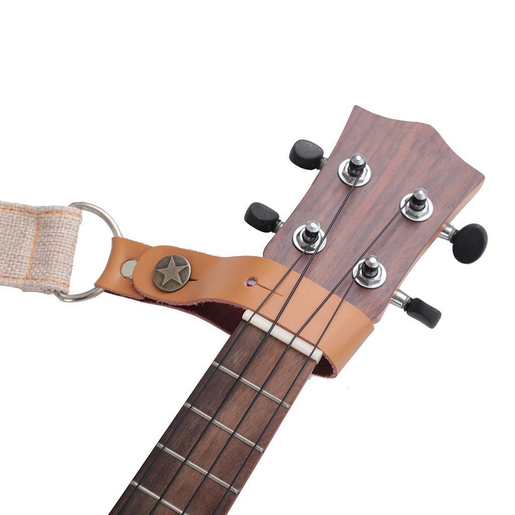 Adjustable Cotton Ukulele Strap Belt Performance Practice