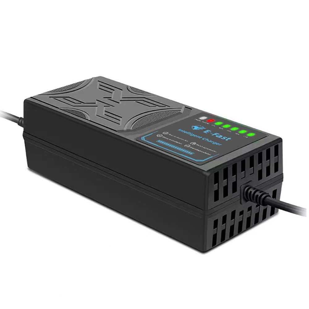48V 20AH Electric Vehicle Fast Battery Charger Adapter Flashing Light UK Hot