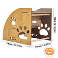 2/3 Steps Pet Ramp Wooden Dog Steps Stairs Cat Detachable Ladder For Bed Sofa UK