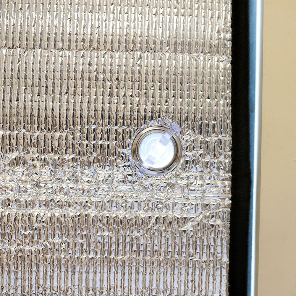 Heat Insulation Aluminum Foil Window Film with Suction Cup for Easy Installation