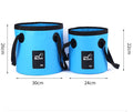 12L 20L Collapsible Folding Bucket Beach Camping Fishing Waterproof Portable Bag