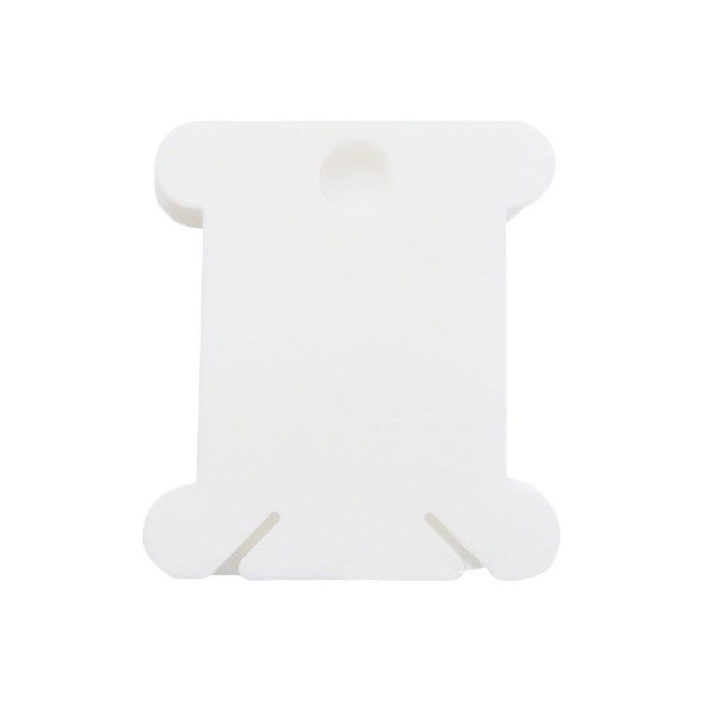 NEW 120pcs Plastic Floss Bobbins Cross-Stitch Embroidery Thread Organiser UK