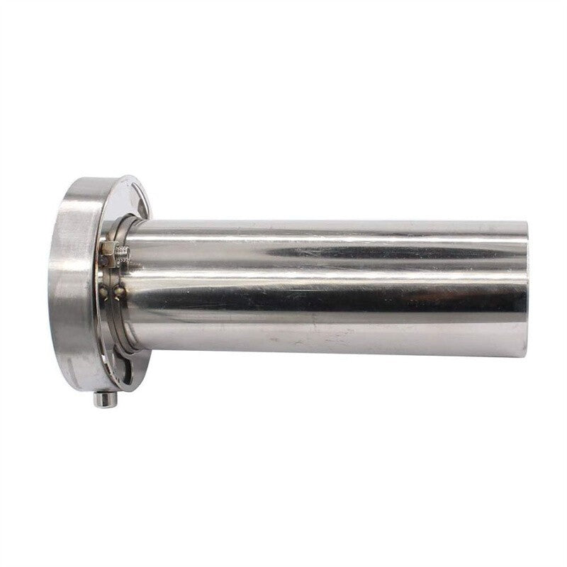 4" Silencer Round Tip Exhaust Bung Baffle Muffler insert Removable Stainless