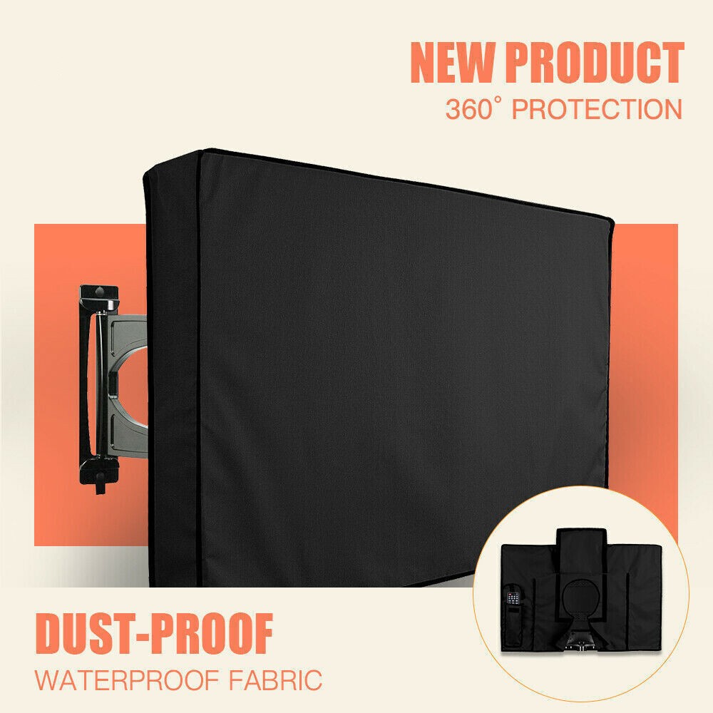 30-58 Inch Dustproof Waterproof TV Cover Outdoor Patio Flat Television Protector
