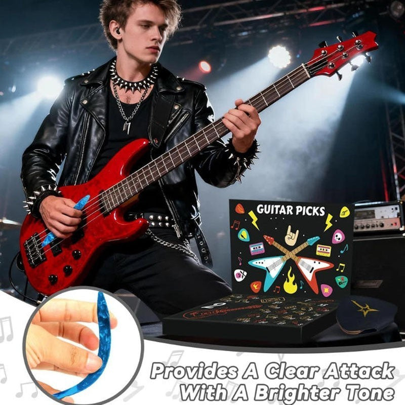 Guitar Picks Advent Calendar 2025, 24-Day Christmas Countdown