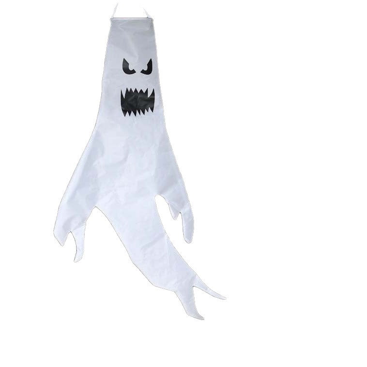 2 LED Light Ghost Windsock Halloween Decor Garden Decor Props Party Home Hanging
