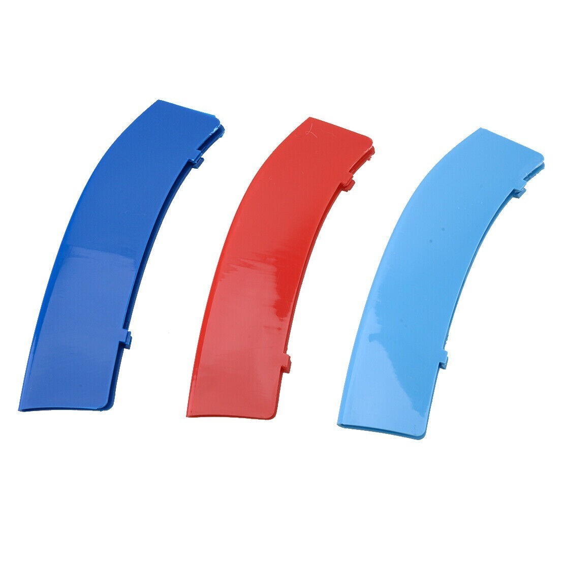 3pcs Front Grille Cover Stripe Clip Trim Fit For BMW 3Series F30 F35 Accessories
