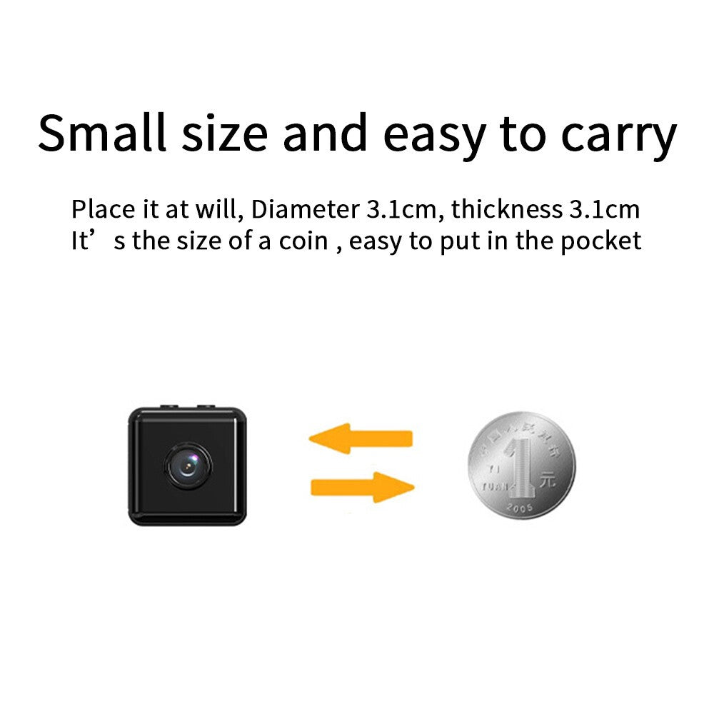 WiFi 4K Mini IP Camera 1080P HD Night Vision Wireless Home Security Cam