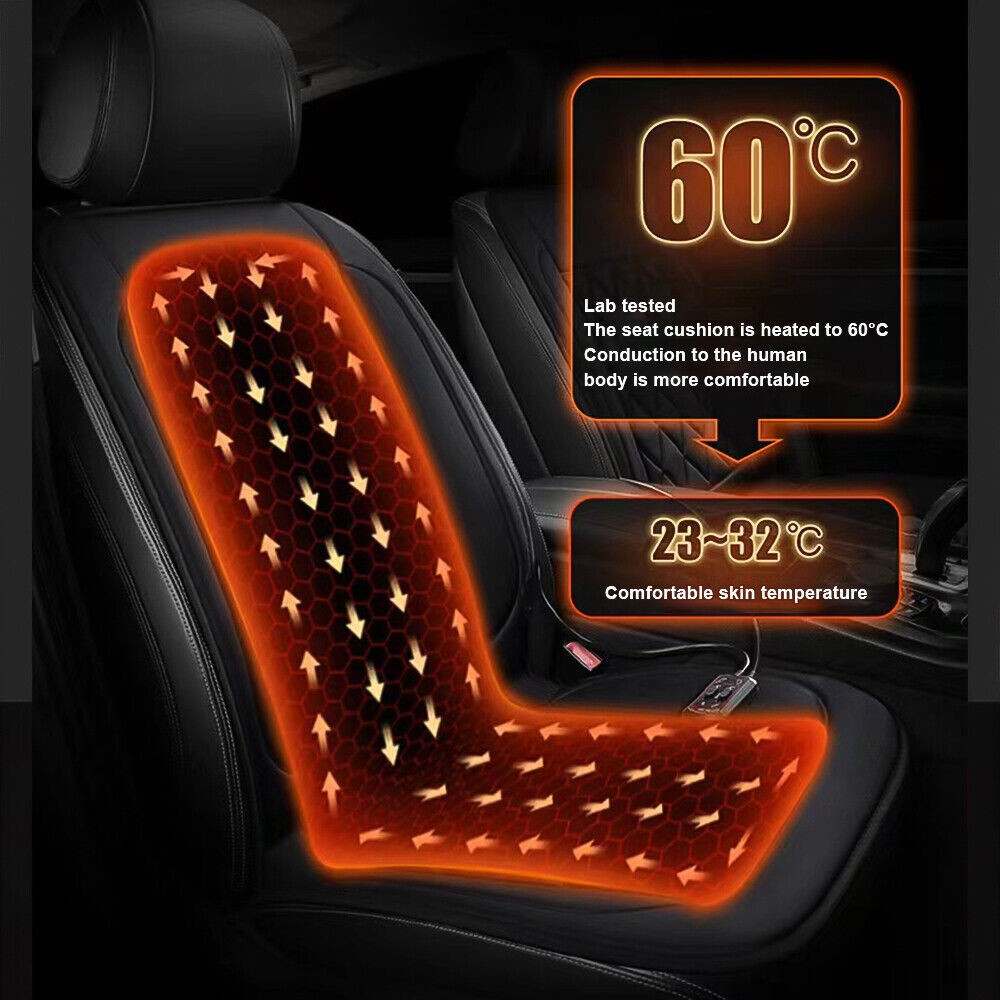 Cover Pad Universal﻿ 12V Heating Cushion Winter Heated Cold Heater Car Seat