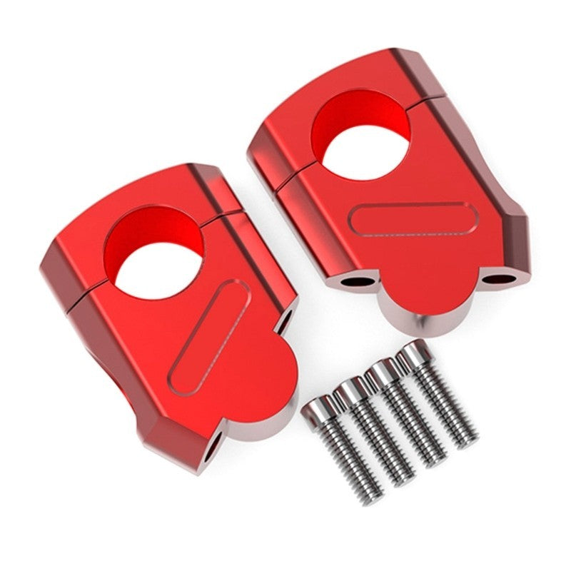 Adjustable Motorcycle Handlebar Risers Comfort Control Upgrade for Road Bikes