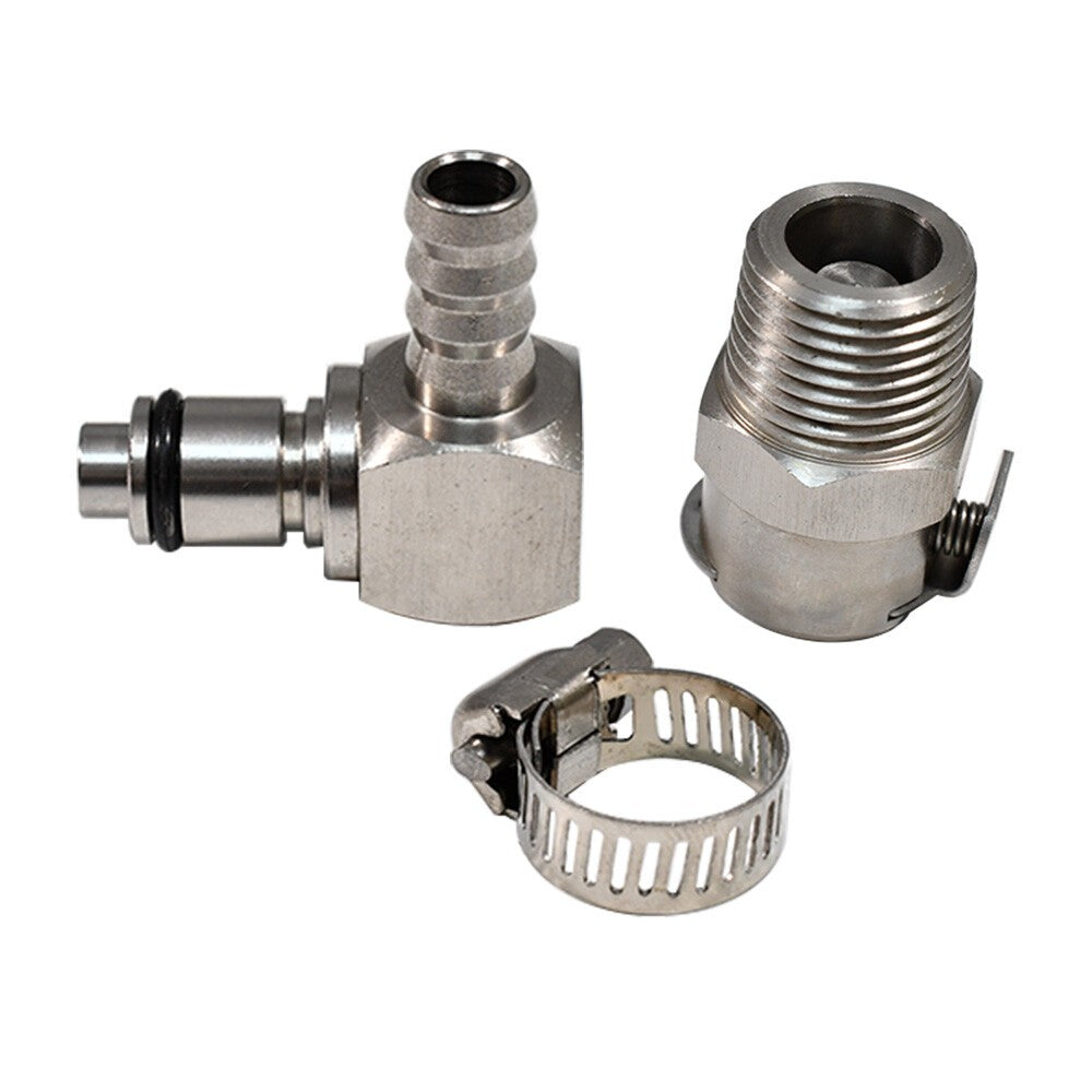 Stainless Steel Fuel pump quick release metal connector For BMW R1200GS ADV@