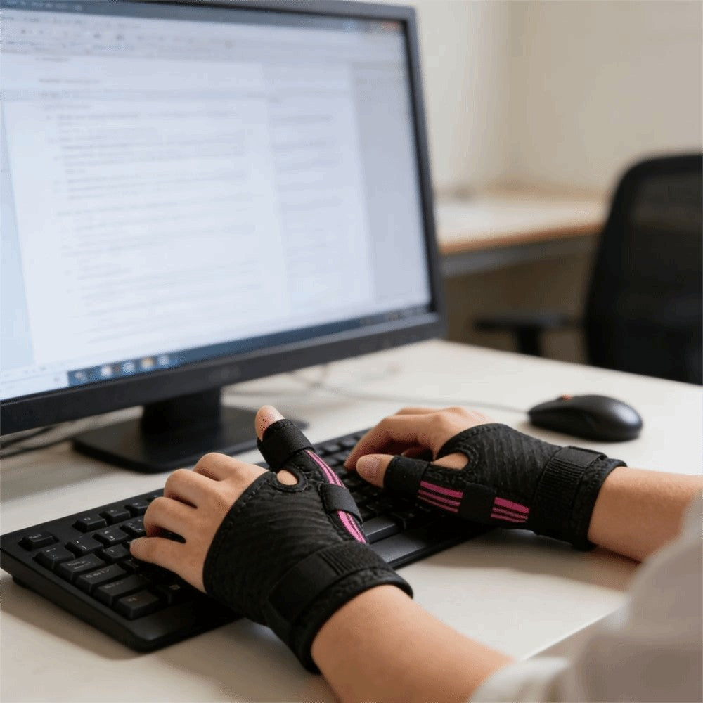 Thumb Brace Sports Wrist Support Breathable Wrist Tendon Sheath Protection