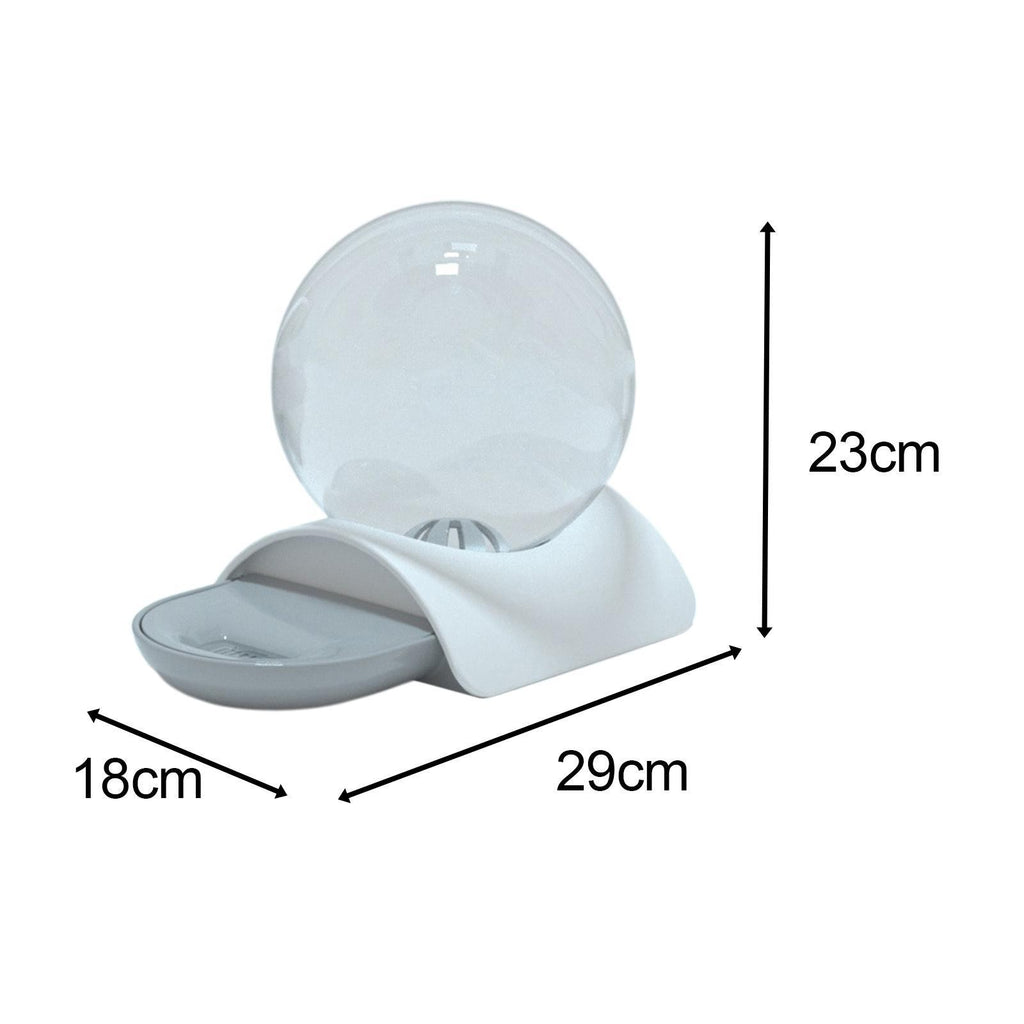 Water Dispenser Pet Feeder Drink Round Ball Large Capacity