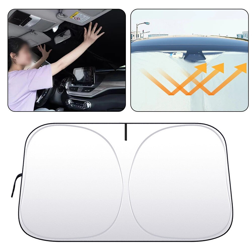 Car Sun Shade Visor Windscreen Sunshade Cover UV Protector For VW Golf 2003-2021