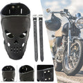 Motorcycle Skull Cup Holder Biker Custom PU Leather Cup Drink Can Bottle Holder