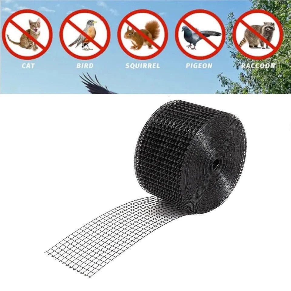 30M Solar Panel Bird Wire Mesh Guard Kit Proofing Pigeons Pest Clips Net Critter