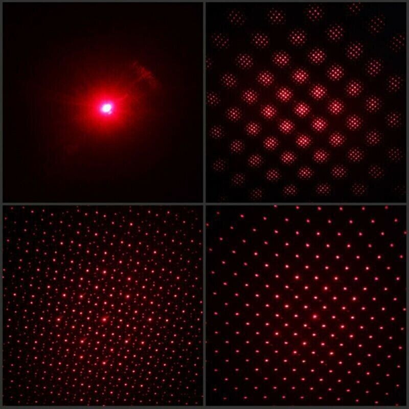 Rechargeable Red Light Laser Pointer Torch Pen 660nm 5000Miles Long Range