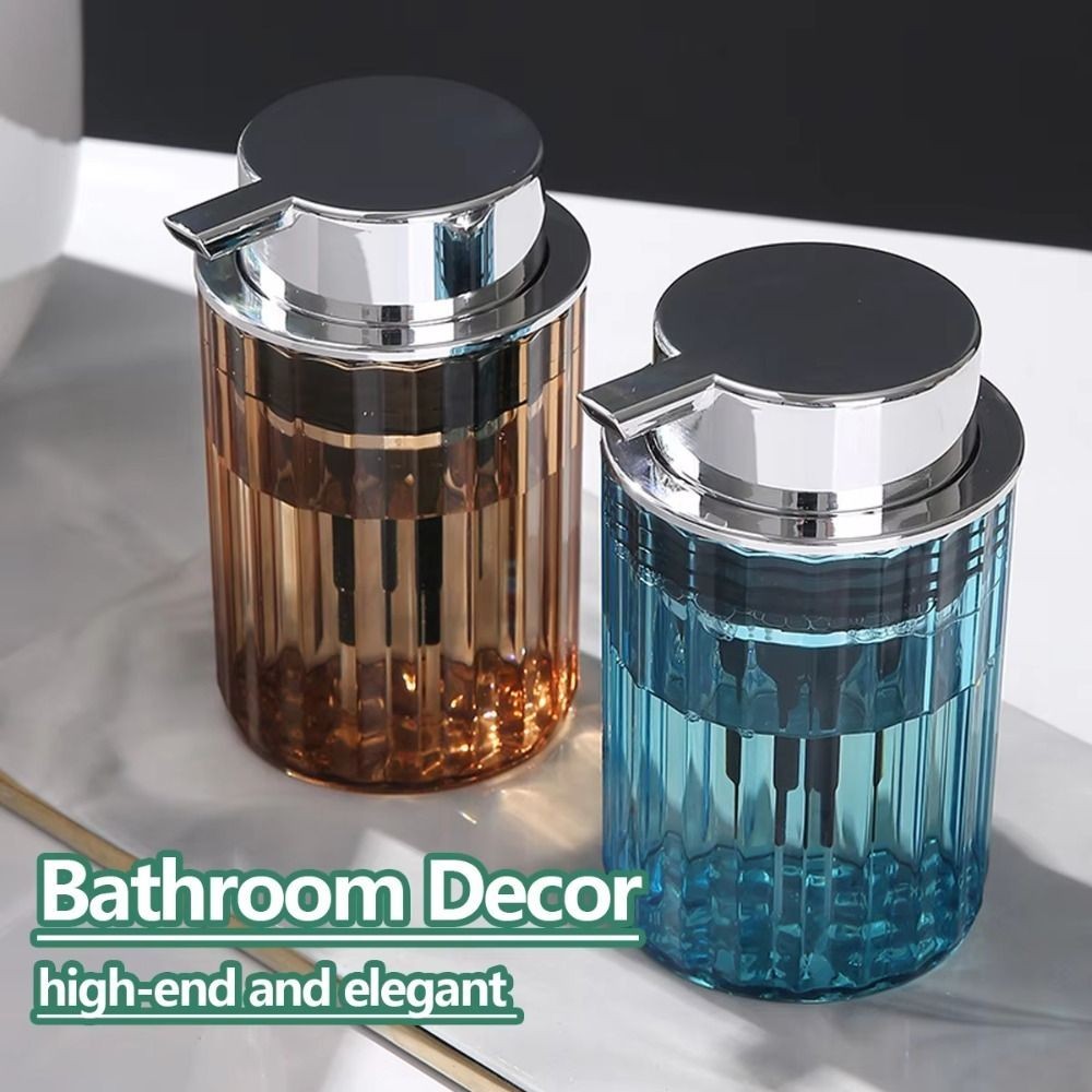 Foam Pump Jar Foaming Soap Dispenser Hand Refillable Push Type Pump Bottles UK