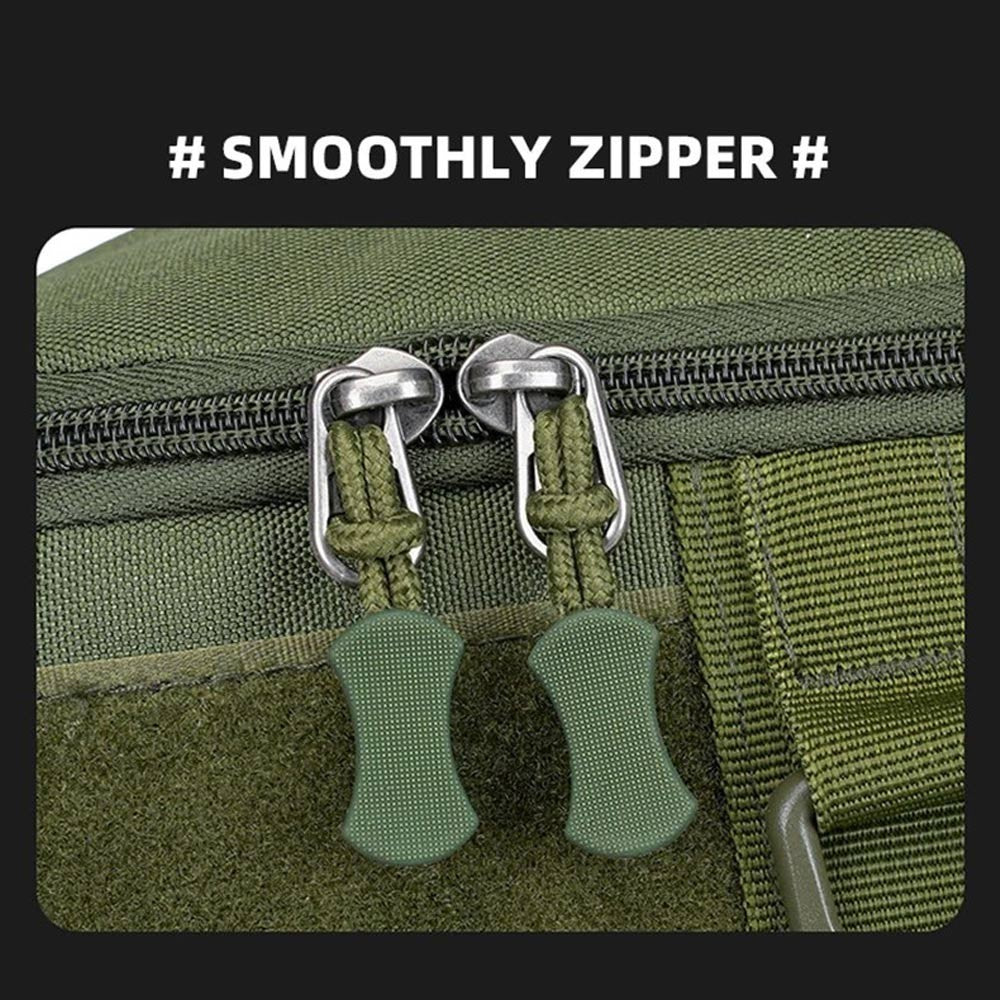 Multifunctional Fishing Backpack Lure Rod Bag Travel Camping Zipper Shoulder Bag