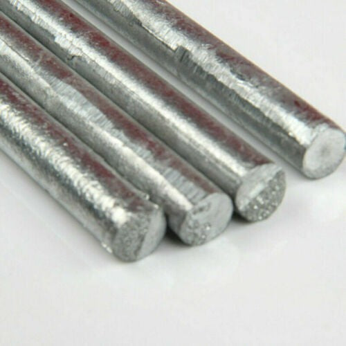 1Pc Zinc 99.95% Zinc Rod Electrode For Zinc Electrolyte Plating 100x10mm