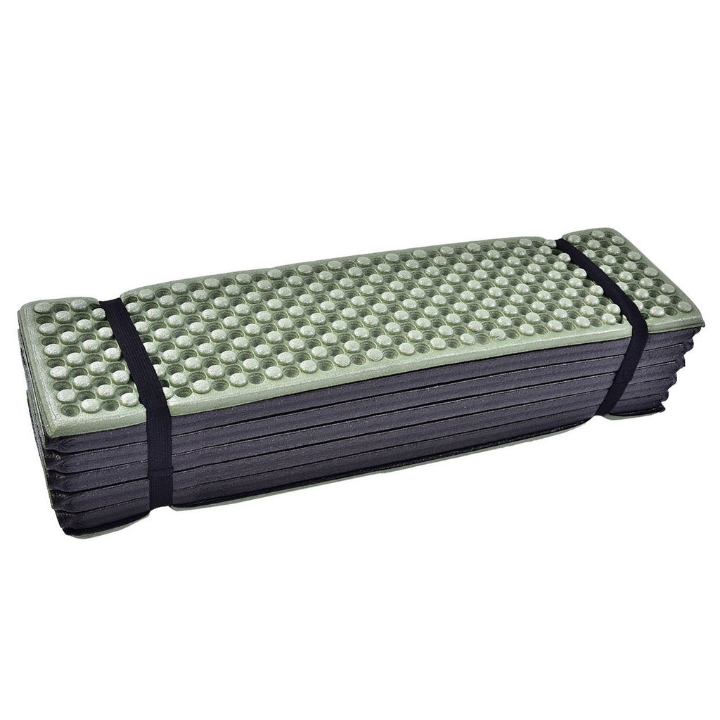 ( Green)Outdoor Foam Camping Mat Folding Beach Tent Sleeping Pad Water SG